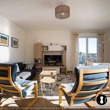 Air-conditioned With Pool Garage In A Luxury Дом отдыха Ницца